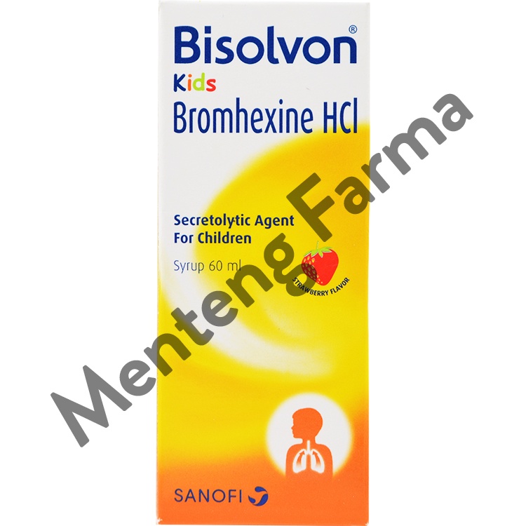 Bisolvon Kids Sirup 60 ML - Obat Pereda Batuk Anak