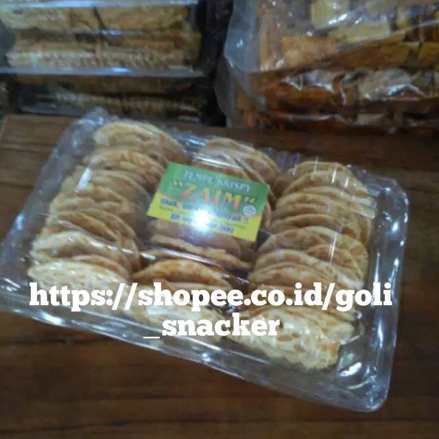

Keripik Tempe Sagu Bulat Krispi