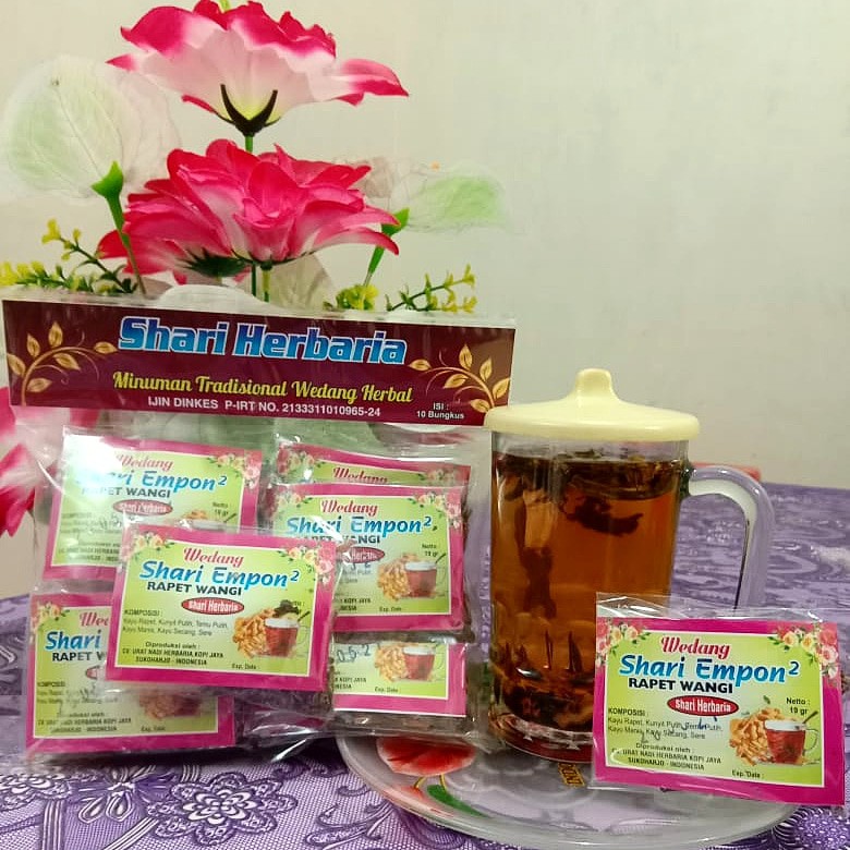 

Wedang Shari Empon-empon Rapet Wangi