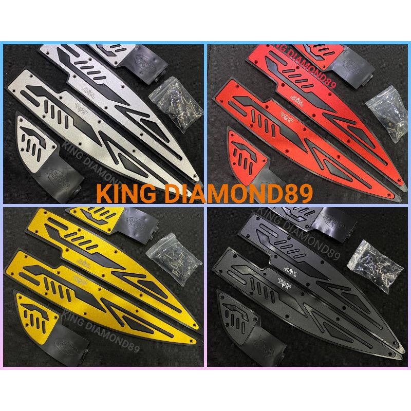 Karpet Bordes Pijakan kaki terbaru New PCX 160 Original BLACK DIAMOND Best Quality