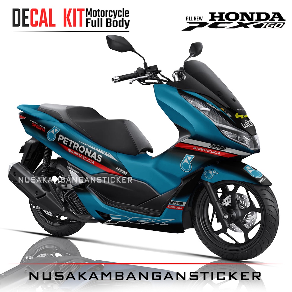 STICKER PCX 160 GRAFIS PETRONAS TOSCA05