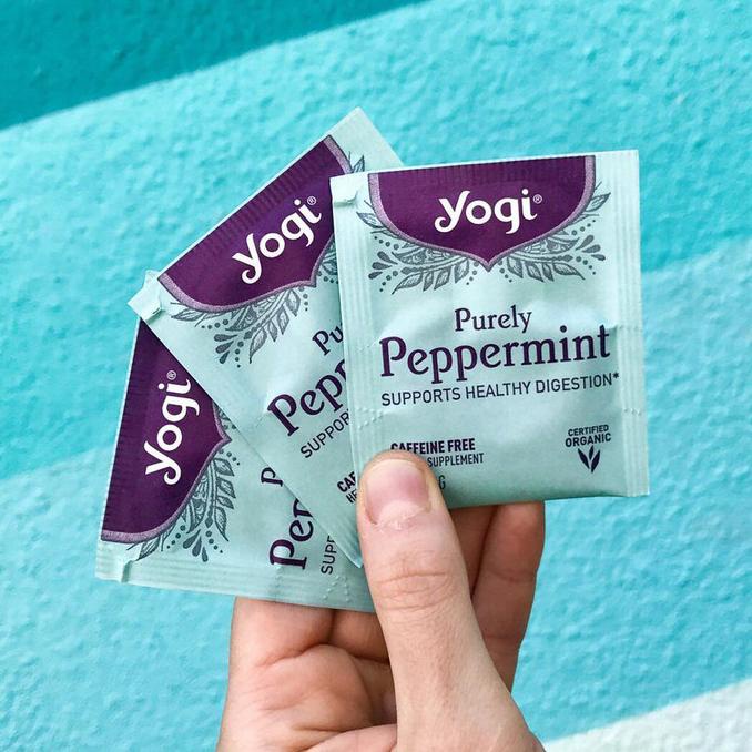 

[[COD]] Yogi Tea, Purely Peppermint, 16 Tea Bags, 24 g