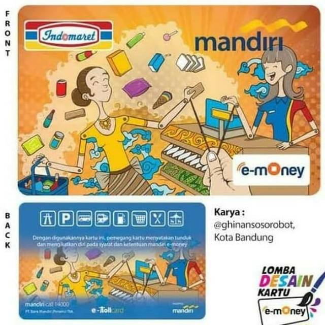 Indomaret Card e-Money Mandiri