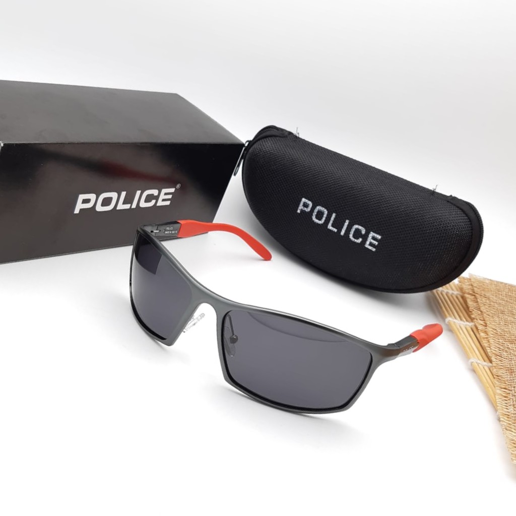 Sunglass Kacamata Sepeda Pria Police A1925 Lensa Anti UV