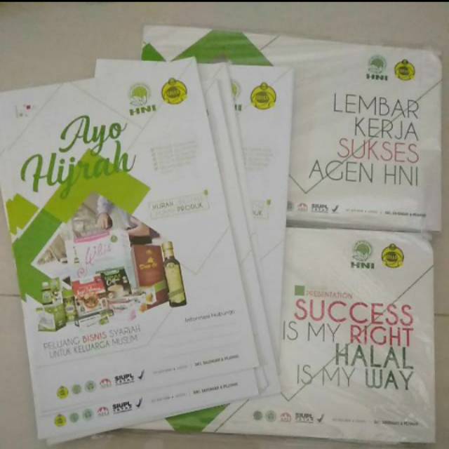 Brosur Ayo Hijrah + LKS HNI HPAI / FLIP CHART