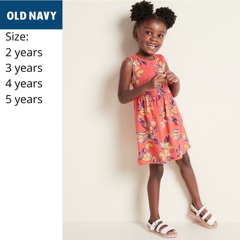 Dress Kids Old Navy 100% Original. Dress Anak Perempuan Branded Original. Baju anak branded.