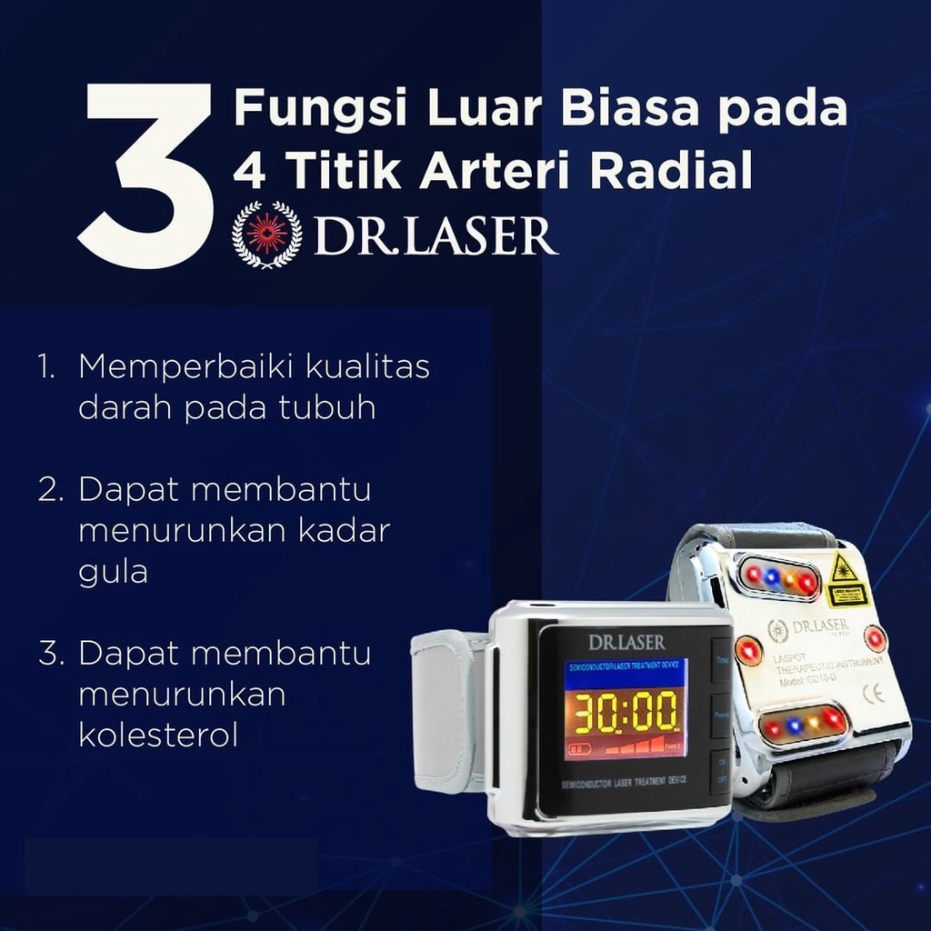 DR LASER PERFECT 10 PLUS 10 TITIK MATA LASER TERAPI MEMBANTU MENURUNKAN KOLESTEROL ASLI GOGOMALL IZIN KEMENKES GARANSI RESMI