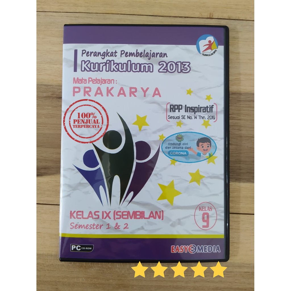 CD RPP Satu Lembar SMP MTs Kelas 9 IX Mapel PRAKARYA Revisi 2020