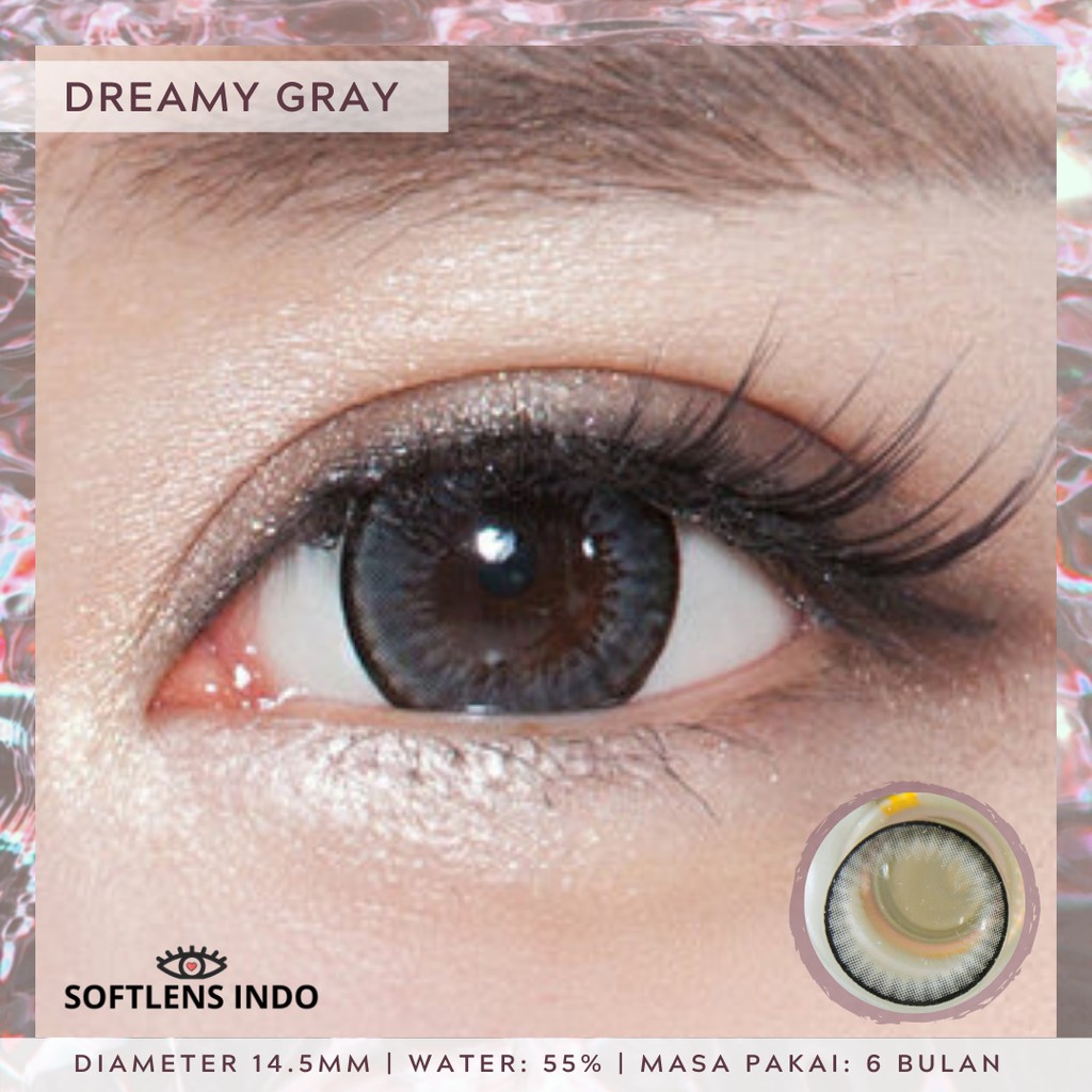 

Softlens kitty kawaii dreamy gray/ abu