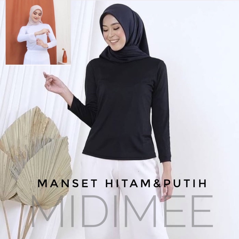 MANSET KAOS WANITA /  Manset Baju muslim / inner wanita muslim / Manset turtleneck / Atasan baju