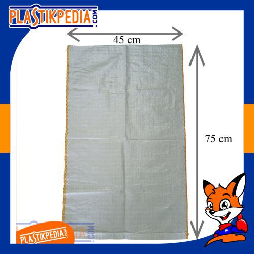 Jual Karung Beras Plastik Putih X Kg Isi Bale Pcs Shopee Indonesia