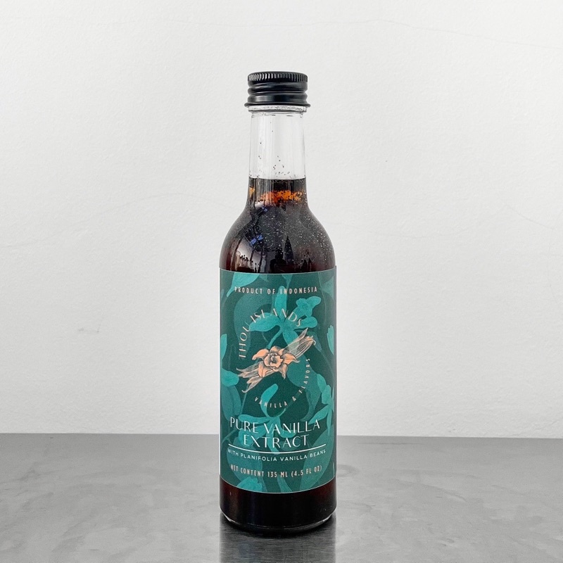 

THOU ISLANDS Vanilla Extract - 135 ml / Vanilla Extract (Non Alcohol) / Ekstrak Vanilla (Non Alkohol) / Vanilli