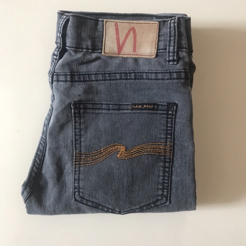 Nudie Slim Jim Dry Japan grey, bukan levis, 501, big e, selvedge, uniqlo, carhartt, apc, kapital, gu