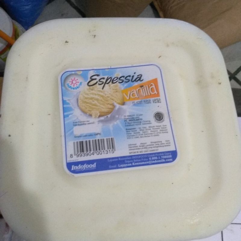 

Es krim Vanilla (INDOESKRIM) 8ltr