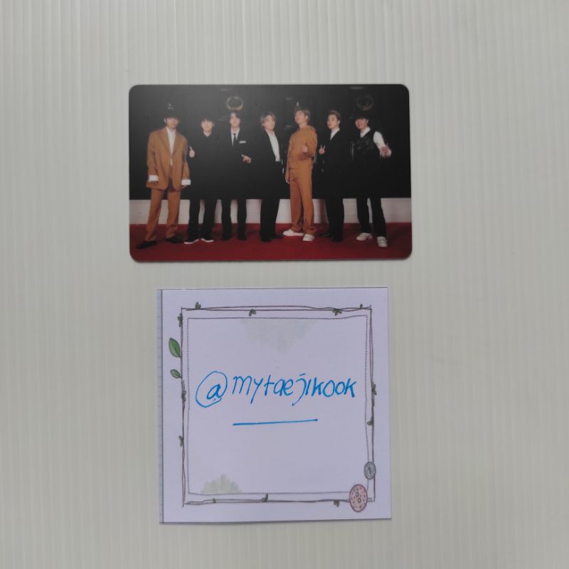 bts lucky draw be deluxe photoocard group LD BE DEL korea kr soundwave m2u sw