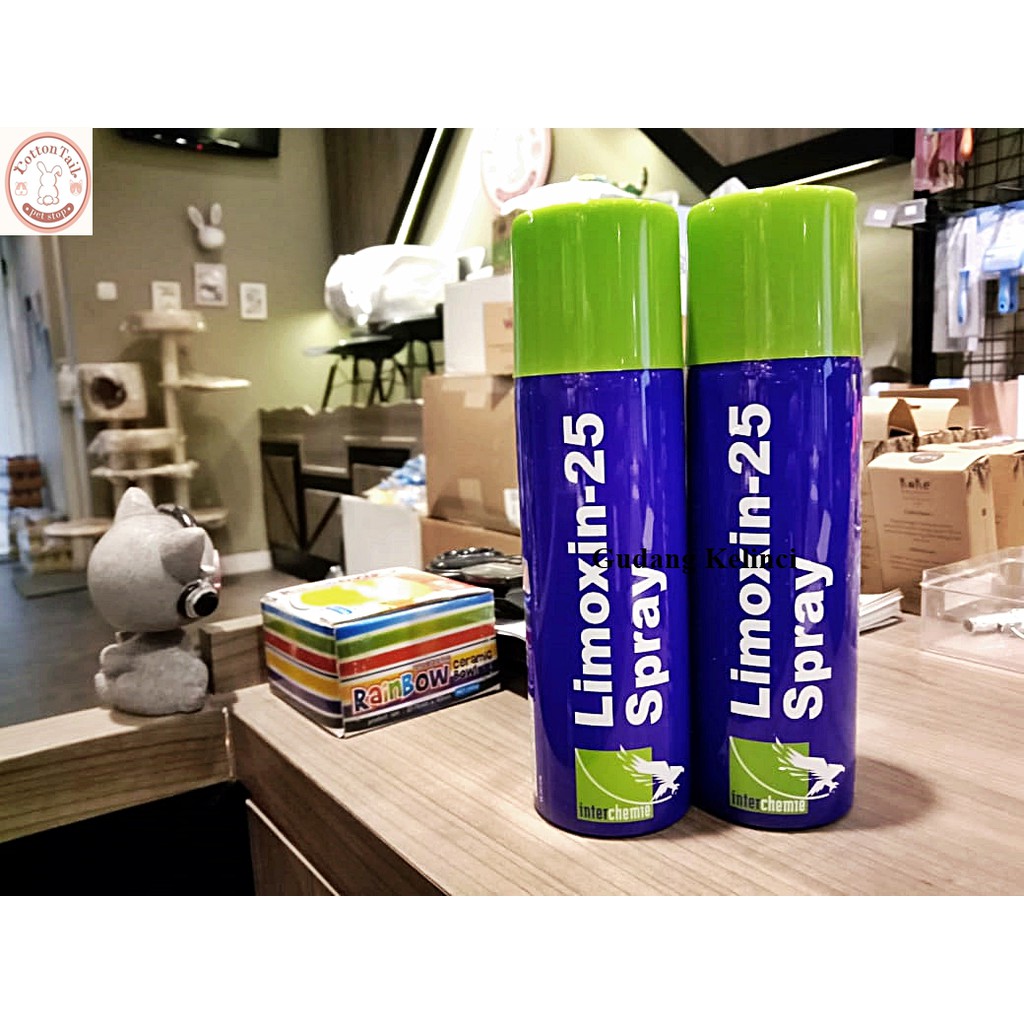 LIMOXIN SPRAY Antibiotik Semprot / Spray Hewan Oxytetracycline anti Infeksi