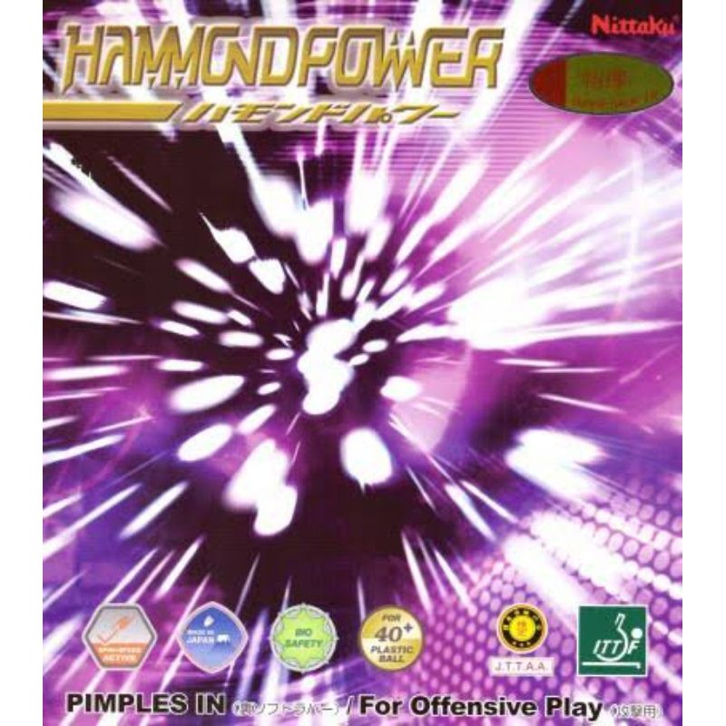 Karet Pingpong / Tenis Meja Nittaku Hammond Power