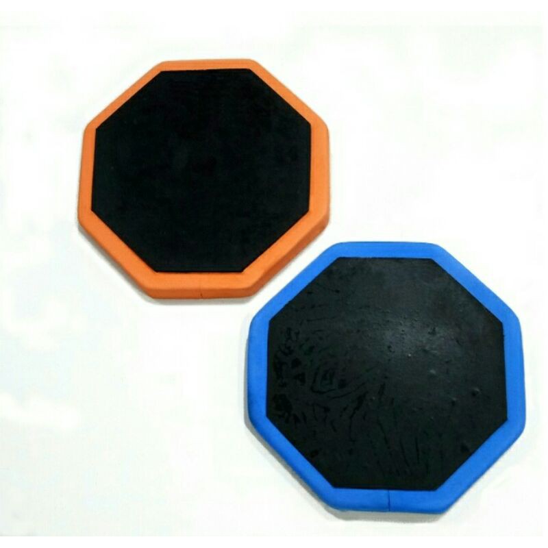 Drum pad 8 inch drumpad untuk latihan sticking drummer ukuran sedang 8 inch