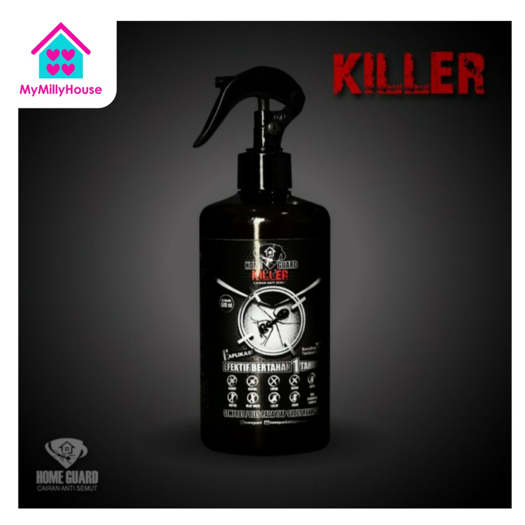 HOMEGUARD KILLER 500ml Cairan Anti Semut Rayap Kecoa Ulat Kutu