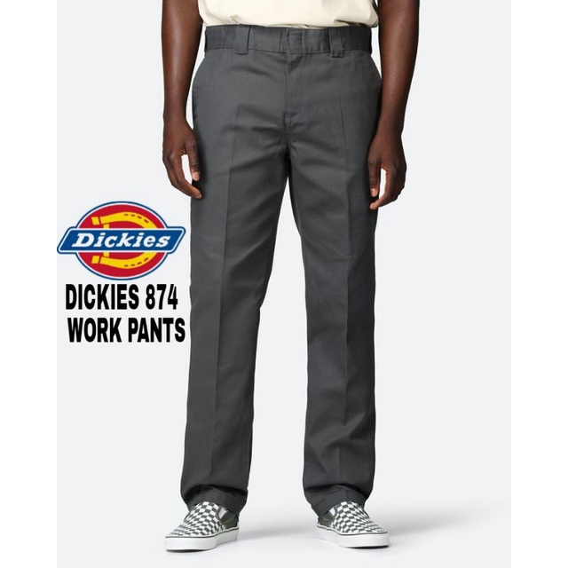 [ WORK PANTS DICKIES 874 ] CELANA CHINO DICKIES WORK PANTS 874 DRAKGREY- DICKIES WORK PANTS 874 - CHINO DRAKGREY DICKIES 874 ORIGINAL - DICKIES WORK PANTS 874 - WORK PANTS - CHINO DICKIES - CELANA CHINO DICKIES - CHINO REGULER FIT