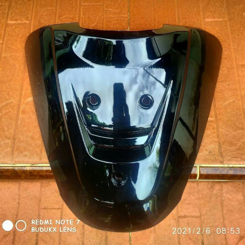 panel dasi tameng depan shogun new 110 shogun r 110 warna hitam
