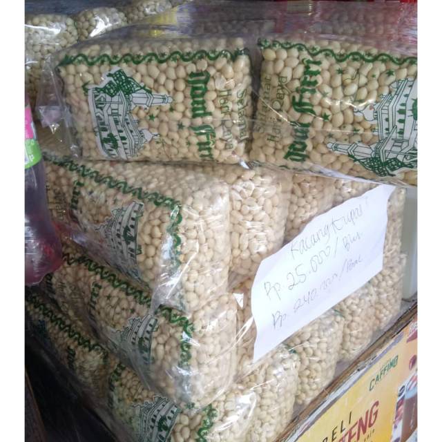 

Kacang kupas masjid per bungkus