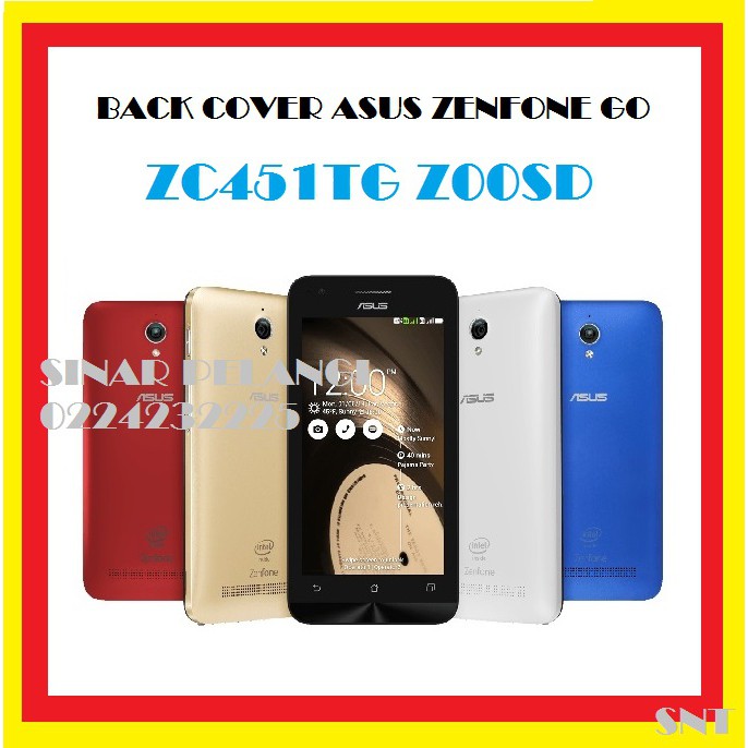 ASUS ZENFONE GO 4.5 INCH ZC451TG Z00SD BACK CASING BELAKANG TUTUP BATRE BACK DOOR COVER 907414