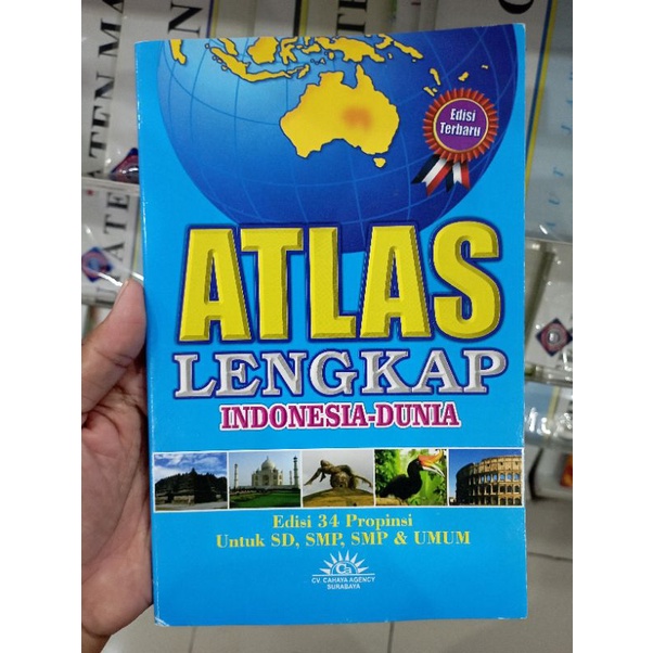 Jual Atlas Lengkap Indonesia - Dunia | Shopee Indonesia