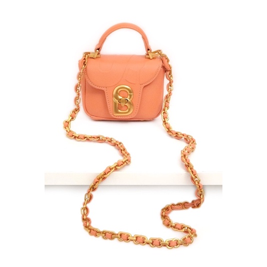 BUTTONSCARVES Alma Flap Bag Micro - Apricot