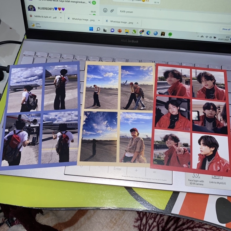 FANKIT THV TAEHYUNG PARIS 30.000 GET 60pcs