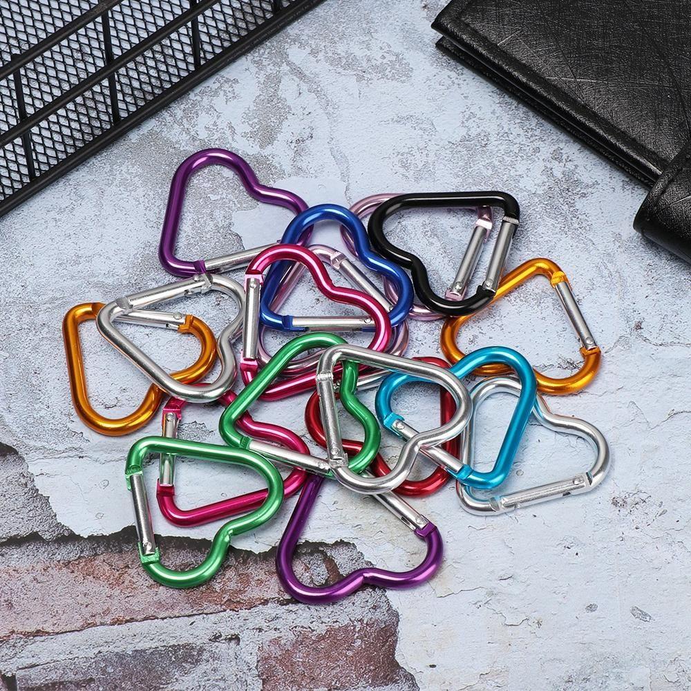 CHOOKYY 3/6 /9pcs Aluminium Carabiner Travel Kit Outdoor Camping Alat Climbing Aksesoris Keyring Hook