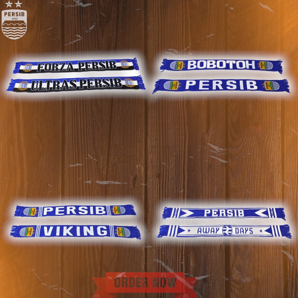 slayer persib bandung syal viking Ukuran sedang 130x13cm