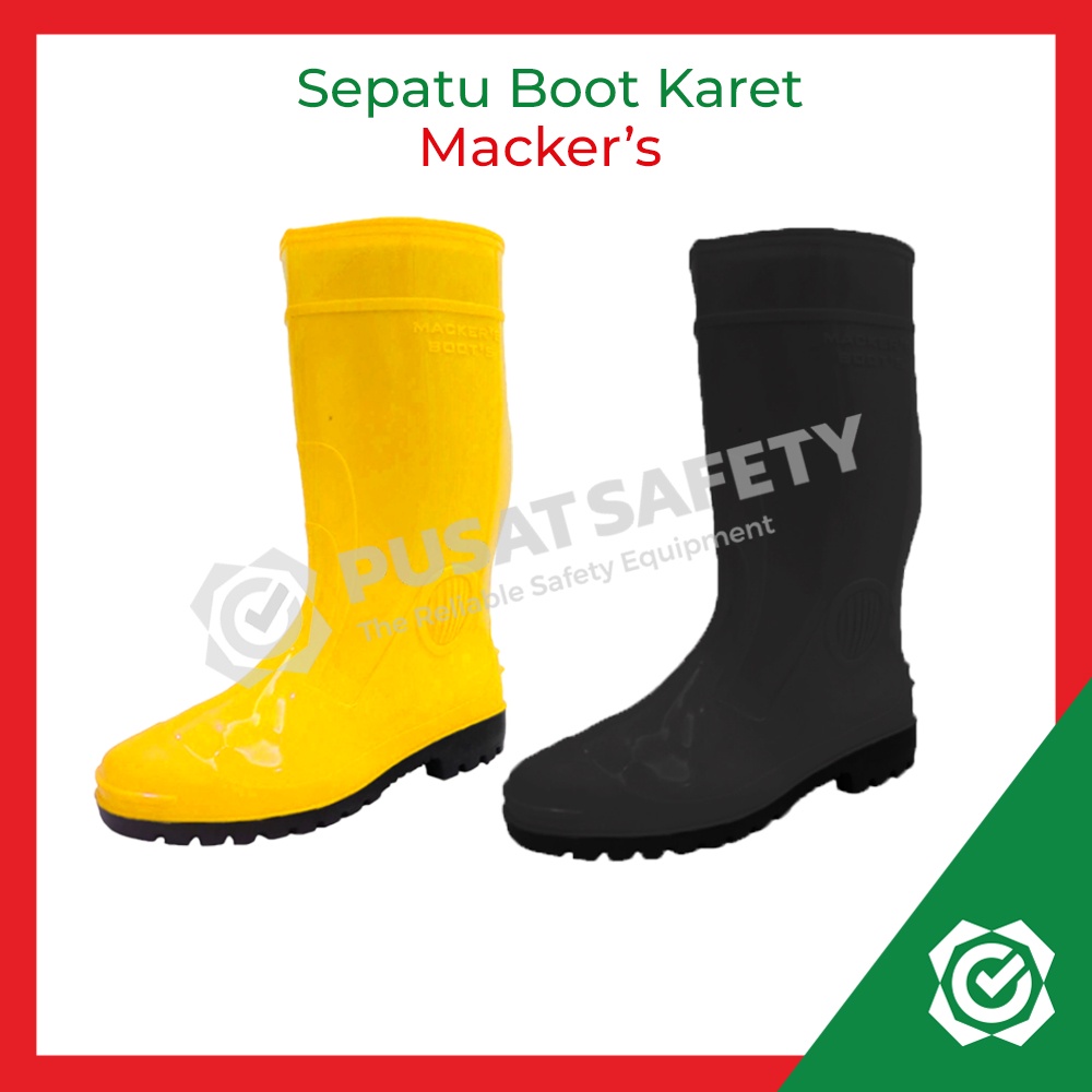 Sepatu Boot Karet Mackers Tinggi