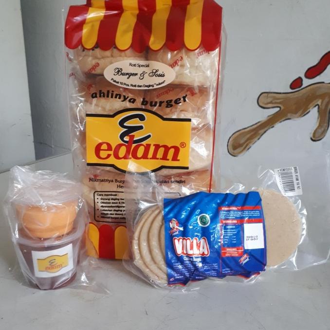 

[COD] Paket burger ayam Edam [COD]