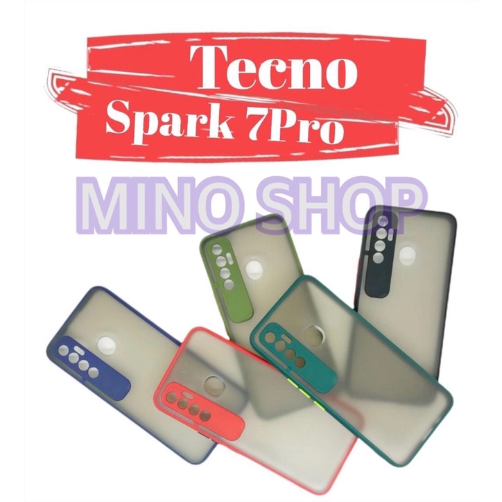 SOFTCASE TECNO SPARK 7 PRO - HARDCASE DOVE MYCHOICE + PC - AERO CASE