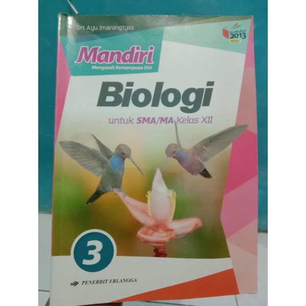 

BUKU MANDIRI BIOLOGI KELAS 12