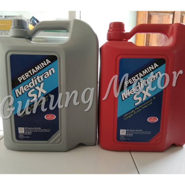 Oli Mesin Diesel Meditran SX (10L)