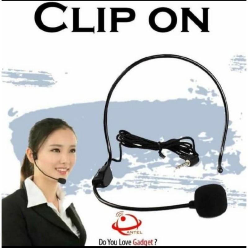 Clip On Bando Mic Headset Microphone Bando.