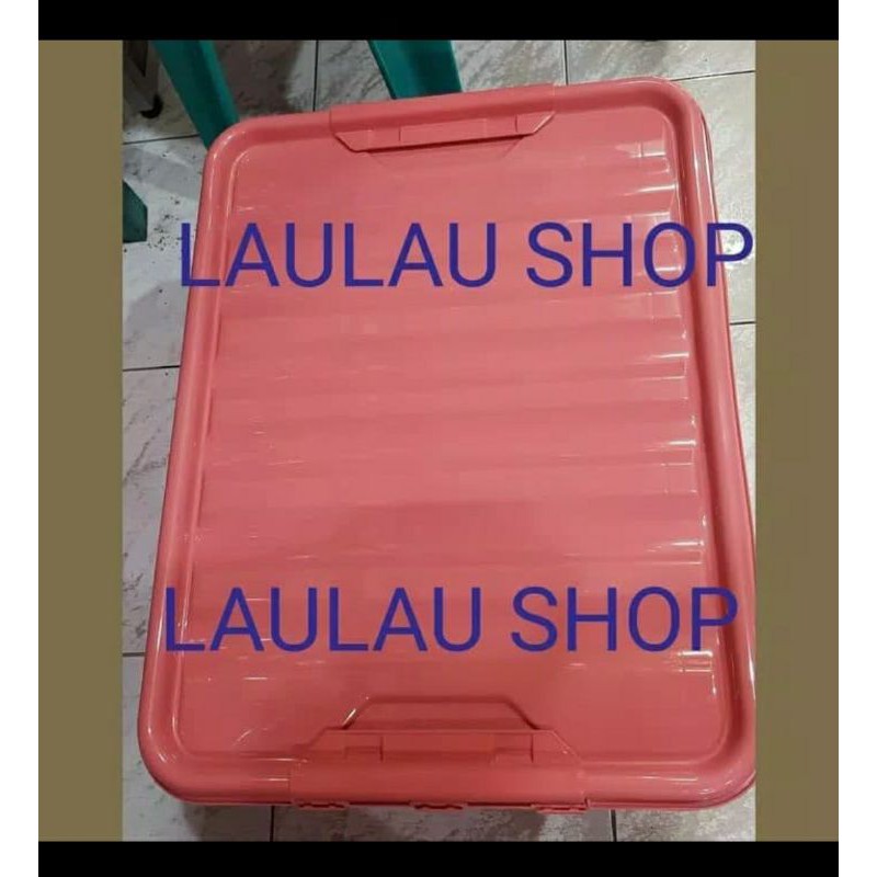 Box Container 50 Liter CPM TANAKA kualitas Shinpo Wagon / Tempat Penyimpanan Barang Plastik