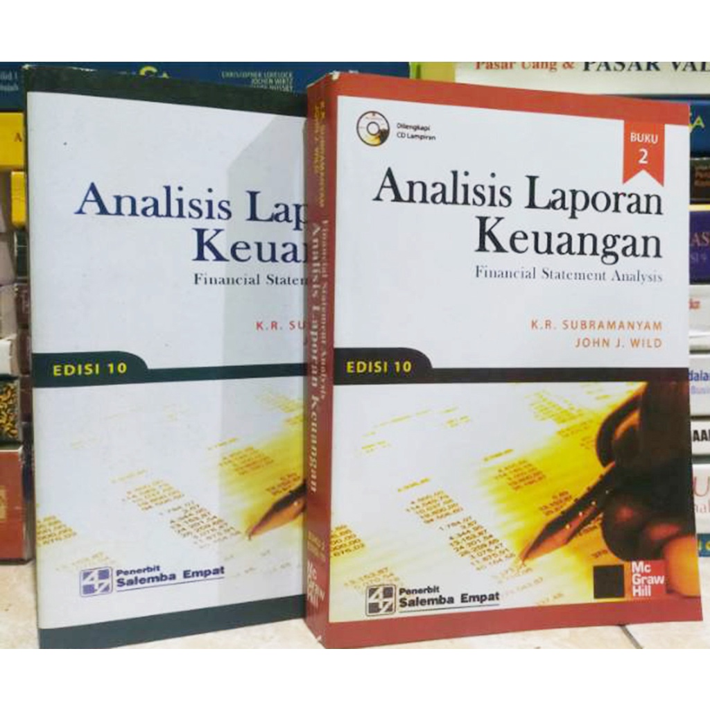 Jual Analisis Laporan Keuangan Edisi 10 Buku 1 Dan 2 SUBRAMANYAM ...