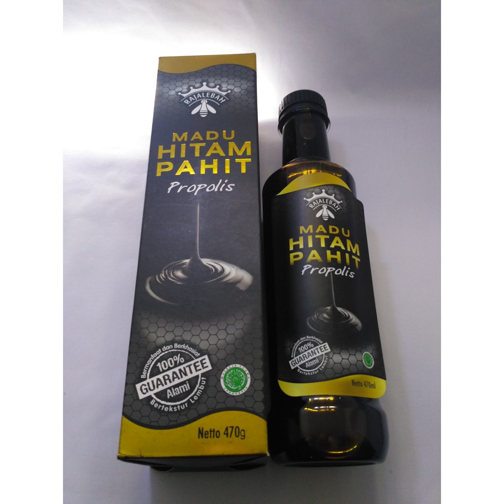 

MADU HITAM PAHIT PROPOLIS RAJA LEBAH 470 g