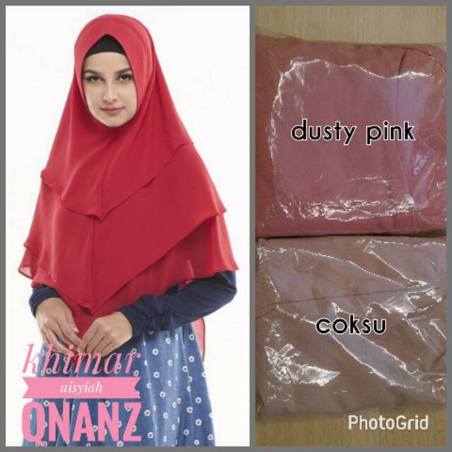 Khimar aisyiah by Qnanz