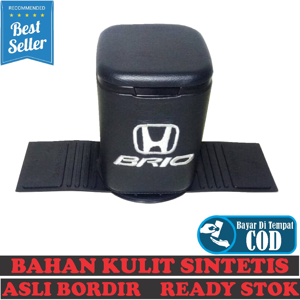 Tempat sampah mobil BRIO Aksesoris interior mobi