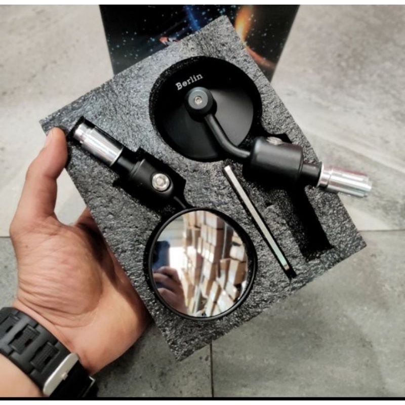 spion bar end Spion jalu spion jalu Bulat kaca spion NMAX AEROX Lexi