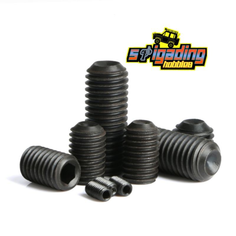 BAUT KUTU 3MM PANJANG 3MM MN WPL RC ADVENTURE BAJA HITAM