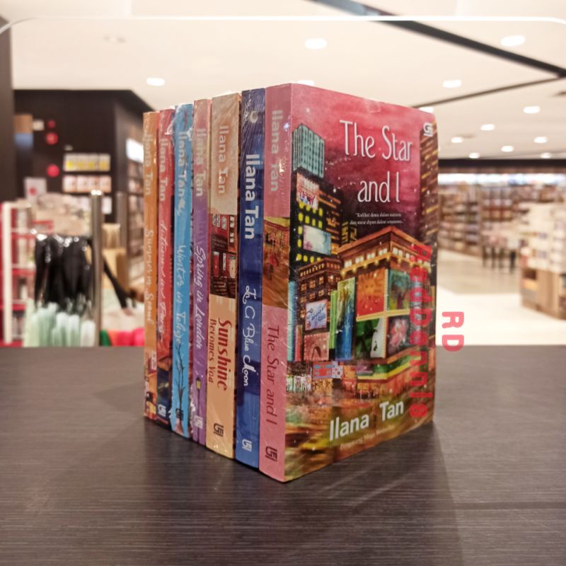 Paket Ilana Tan: #The Star and I, #In a Blue Moon, #Sunshine Becomes You, #Spring in London, #Winter