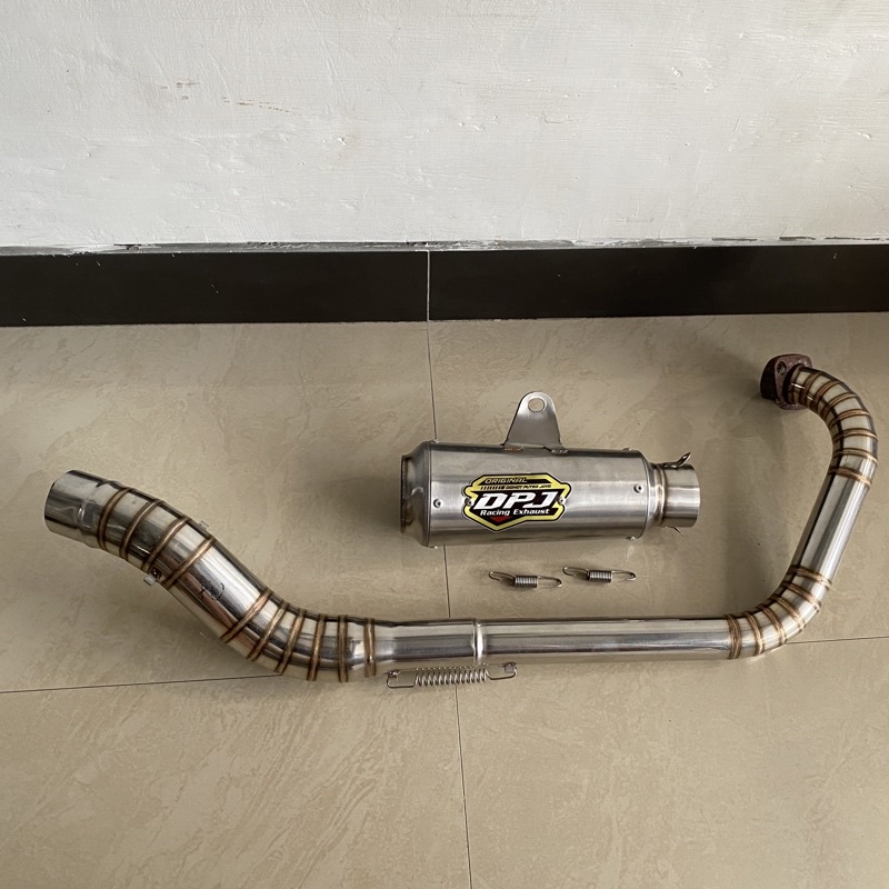 knalpot stenlis satria FU dpj sar 1/4