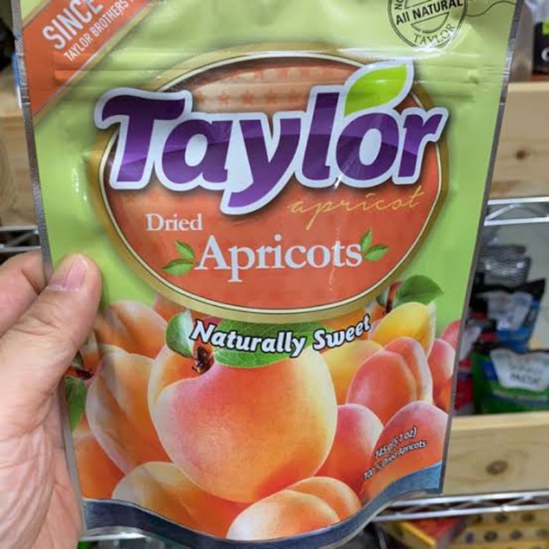 

TAYLOR DRIED APRICOT POUCH 145GR