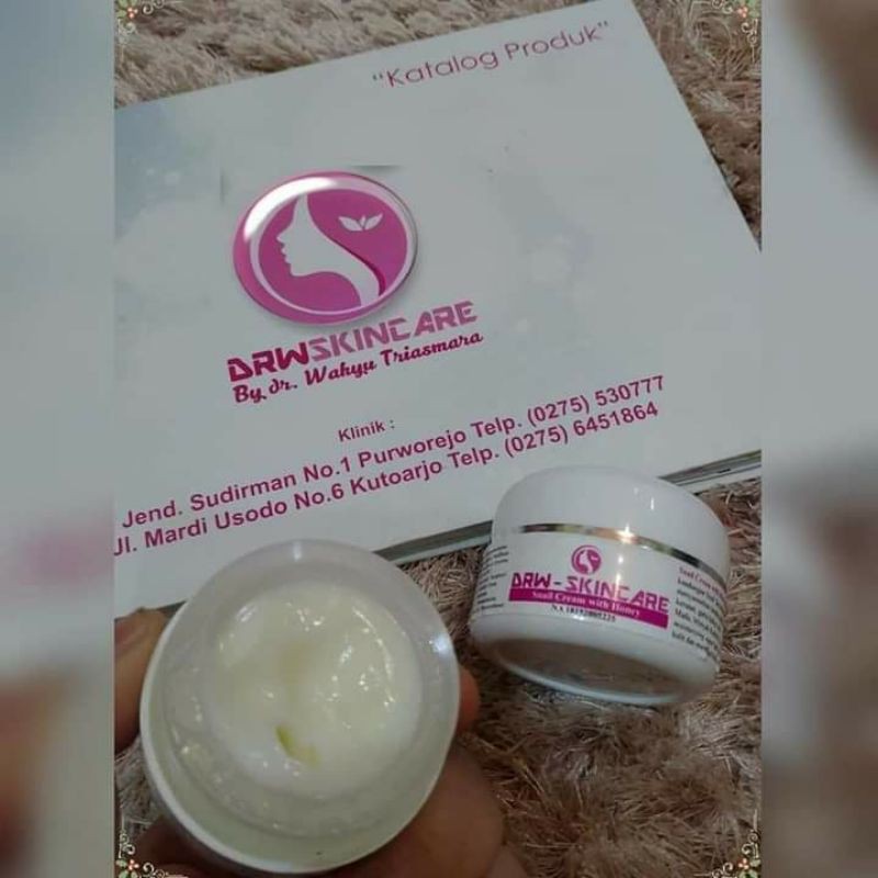 Snail cream drw skincare