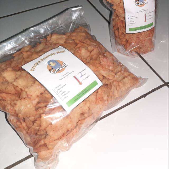 

Keripik bawang mini mbak gewot